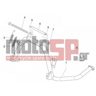 PIAGGIO - MP3 300 IE TOURING 2012 - Frame - Stands - 273754 - Ο-ΡΙΝΓΚ ΠΕΙΡΟΥ ΣΤΑΝ SCOOTER 50<>300