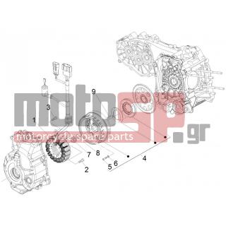 PIAGGIO - MP3 300 YOURBAN LT ERL 2012 - Κινητήρας/Κιβώτιο Ταχυτήτων - flywheel magneto