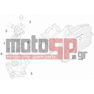 PIAGGIO - MP3 400 IE MIC 2008 - Engine/Transmission - Throttle body - Injector - Fittings insertion - B016763 - ΒΙΔΑ M6x40