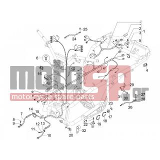 PIAGGIO - MP3 400 RL TOURING 2011 - Electrical - Complex harness - 271477 - ΑΣΦΑΛΕΙΑ