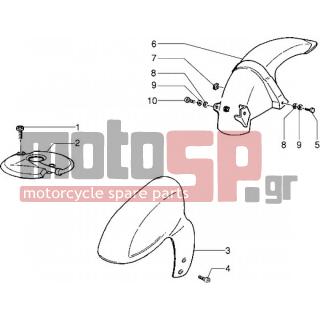 PIAGGIO - NRG MC2 < 2005 - Body Parts - Fender front and back - 12533 - Ροδέλα με οδόντωση 6,6x11x0