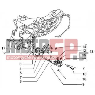 PIAGGIO - NRG MC3 DD < 2005 - Engine/Transmission - OIL PUMP-OIL PAN - 286163 - ΛΑΜΑΡΙΝΑ ΛΑΔ SCOOTER