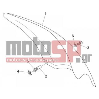 PIAGGIO - BEVERLY 250 IE E3 2008 - Body Parts - Windshield - Glass - 217163 - ΛΑΣΤΙΧΑΚΙ ΠΑΡΜΠΡΙΖ BEVERLY