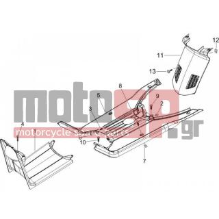 PIAGGIO - NRG POWER DD 2005 - Body Parts - Central fairing - Sill - 258249 - ΒΙΔΑ M4,2x19 (ΛΑΜΑΡΙΝΟΒΙΔΑ)