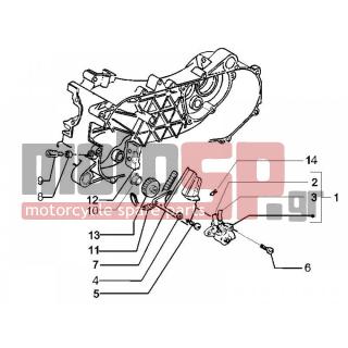 PIAGGIO - NRG POWER DD SERIE SPECIALE 2012 - Engine/Transmission - OIL PUMP - CM101509 - ΣΩΛΗΝΑΚΙ ΤΡΟΜΠΑΣ ΛΑΔΙΟΥ SCOOTER