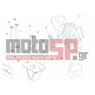 PIAGGIO - NRG POWER DD SERIE SPECIALE 2007 - Engine/Transmission - CARBURETOR COMPLETE UNIT - Fittings insertion - 830939 - ΛΑΙΜΟΣ ΕΙΣΑΓ SCOOTER 50-80CC