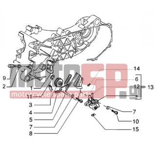 PIAGGIO - NRG POWER DT < 2005 - Engine/Transmission - OIL PUMP - 289191 - ΓΡΑΝΑΖΙ ΤΡ ΛΑΔ SCOOTER