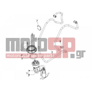 PIAGGIO - BEVERLY 250 IE SPORT E3 2008 - Engine/Transmission - supply system - 639357 - ΦΙΛΤΡΟ ΤΡΟΜΠΑΣ ΒΕΝΖΙΝΑΣ SCOOTER 125350