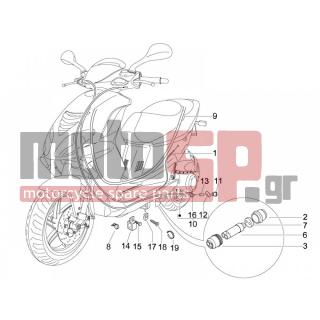 PIAGGIO - NRG POWER DT SERIE SPECIALE 2012 - Frame - cables - CM012819 - ΝΤΙΖΑ ΑΝΟΙΓΜ ΣΕΛΛΑΣ NRG POWER