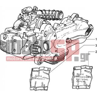 PIAGGIO - SFERA RST 125 < 2005 - Engine/Transmission - Motor - 4349005 - Κινητήρας