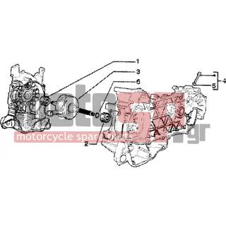 PIAGGIO - SKIPPER 150 4T < 2005 - Κινητήρας/Κιβώτιο Ταχυτήτων - Crankshaft - 8412985001 - ΣΤΡΟΦΑΛΟΣ BEV125/RUNVX/SK 4T-FLY125 CAT1