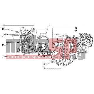 PIAGGIO - SUPER HEXAGON GTX 125 < 2005 - Κινητήρας/Κιβώτιο Ταχυτήτων - OIL PAN