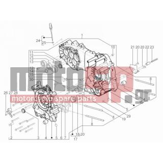 PIAGGIO - TYPHOON 125 4T 2V E3 2010 - Engine/Transmission - OIL PAN - 478115 - ΟΔΗΓΟΣ ΚΑΡΤΕΡ PIAGGIO-GILERA-APRILIA