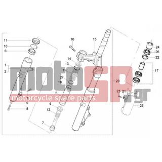 PIAGGIO - BEVERLY 250 RST < 2005 - Suspension - Fork - 259349 - ΒΙΔΑ 4,2X13