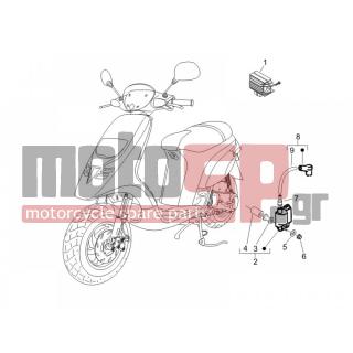 PIAGGIO - TYPHOON 50 2008 - Electrical - Voltage regulator -Electronic - Multiplier - 231571 - ΛΑΣΤΙΧΑΚΙ ΠΟΛ/ΣΤΗ SCOOTER-AΡΕ 703