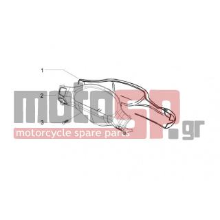 PIAGGIO - TYPHOON 50 2T E2 2009 - Body Parts - COVER steering - 298148000C - ΚΑΠΑΚΙ ΤΙΜ ΕΣ RUNNER-EXTREME