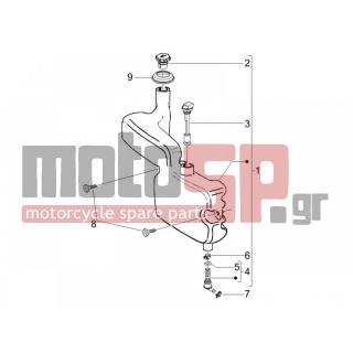 PIAGGIO - TYPHOON 50 SERIE SPECIALE 2008 - Engine/Transmission - Oil can - 259348 - ΒΙΔΑ M 6X18 mm ΜΕ ΑΠΟΣΤΑΤΗ