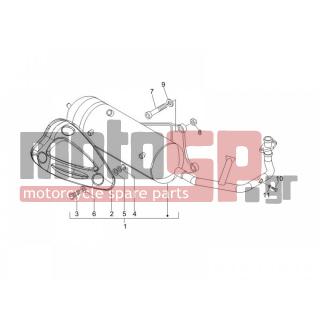 PIAGGIO - TYPHOON 50 SERIE SPECIALE 2007 - Exhaust - silencers - 834187 - ΡΟΔΕΛΛΑ