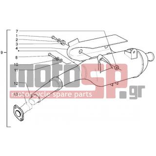 PIAGGIO - X9 125 < 2005 - Exhaust - Exhaust - 827526 - ΡΟΔΕΛΑ