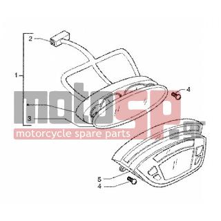PIAGGIO - X9 200 < 2005 - Electrical - institutions group - 270793 - ΒΙΔΑ D3,8x16