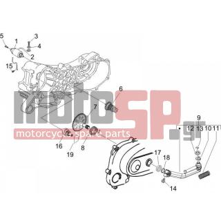 PIAGGIO - ZIP 50 4T 2011 - Engine/Transmission - Start - Electric starter - 96921R - ΜΙΖΑ SCOOTER 50 4Τ-SCOOTER 80
