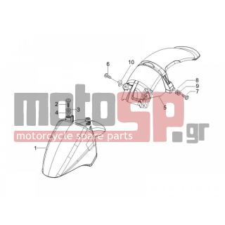 PIAGGIO - ZIP 50 SP EURO 2 2011 - Body Parts - Apron radiator - Feather