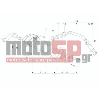 PIAGGIO - ZIP 50 SP EURO 2 2009 - Engine/Transmission - Secondary air filter casing - 827209 - ΚΑΠΑΚΙ ΒΑΛΒΙΔΑ REED SC 50850 ΑΝΑΘΥΜ