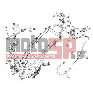 PIAGGIO - BEVERLY 400 IE E3 2006 - Electrical - Locks - 577130 - ΒΑΣΗ ΒΑΛΒΙΔΑΣ ΗΛ ΣΕΛΛΑΣ BEVERLY