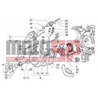 Vespa - GRANTURISMO 125 L < 2005 - Engine/Transmission - Magneto-additional air box - CM001904 - ΚΟΛΙΕΣ ΦΥΣΟΥΝΑΣ