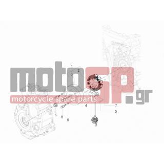 Vespa - GRANTURISMO 200 L 2005 - Engine/Transmission - flywheel magneto - 639727 - ΜΑΝΙΑΤΟ MP3 125-CARNABY 200