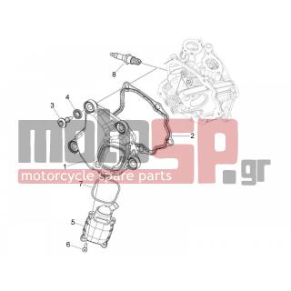 Vespa - GRANTURISMO 200 L 2005 - Κινητήρας/Κιβώτιο Ταχυτήτων - COVER head