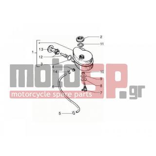 Vespa - PX 125 2011 - Engine/Transmission - Oil can - 102587 - ΦΛΑΝΤΖΑ