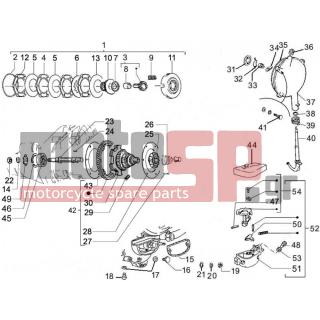 Vespa - PX 125 2015 - Engine/Transmission - Parts Gearbox - 845498 - ΚΑΜΠΑΝΑ ΑΜΠΡ VESPA PX N.M-COSA2
