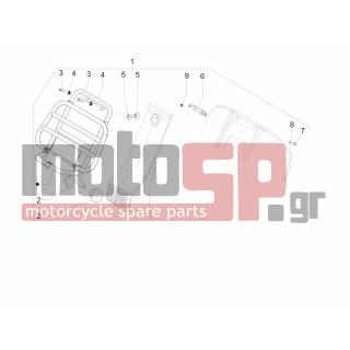 Vespa - PX 125 2011 - Body Parts - front grid - 122675 - ΒΙΔΑ M6X12