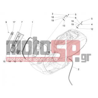 Vespa - S 125 4T 3V IE 2012 - Body Parts - mask front - AP8144564 - ΛΑΣΤΙΧΑΚΙ