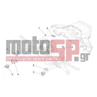 Vespa - S 125 4T 3V IE 2012 - Ηλεκτρικά - Switchgear - Switches - Buttons - Switches - 642032 - ΒΑΛΒΙΔΑ ΜΑΝ ΣΤΟΠ-ΜΙΖΑ SCOOTER (ΦΙΣ)