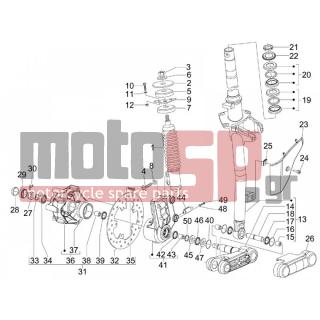 Vespa - S 150 4T 2008 - Αναρτήσεις - Fork / bottle steering - Complex glasses - 177521 - ΛΑΣΤΙΧΑΚΙ