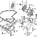 HONDA - CBR1000F (ED) 1988 - Κινητήρας/Κιβώτιο ΤαχυτήτωνOIL FILTER/ OIL PAN/ OIL PUMP