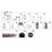 Aprilia - MANA 850 GT 2012 - Κινητήρας/Κιβώτιο ΤαχυτήτωνCompletions kit PA