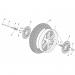 Aprilia - SPORT CITY CUBE 250-300 IE E3 2012 - ΠλαίσιοFRONT wheel