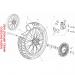 Derbi - CROSS CITY 125CC 4T E3 2012 - ΠλαίσιοFRONT wheel