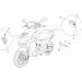 PIAGGIO - NRG POWER DT 2015 - Remote Controls - Battery - Horn